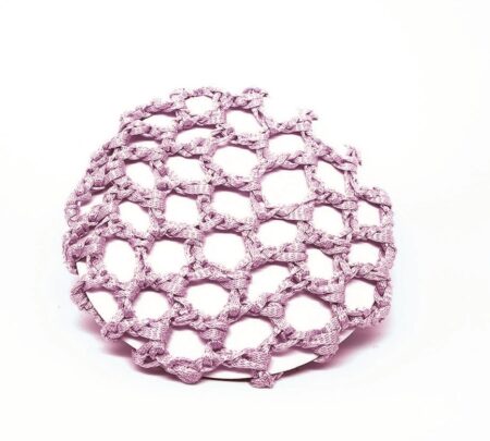 AZ0031-Lilac Lilac Crochet Bun Cover (Adult)
