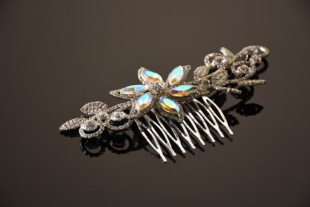 CO0302 5.2 x 2.6″ Rhinestone Hair Comb