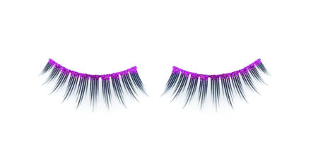 GB01 Hot Pink Glitter Band Lashes